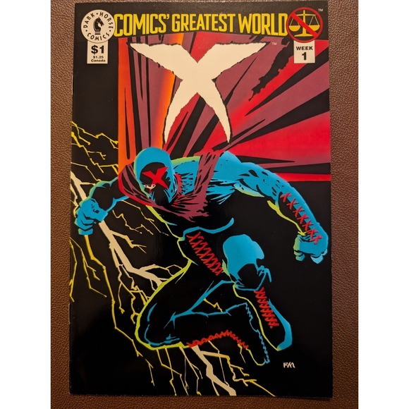 Other - Comics' Greatest World X #1 (1993) Dark Horse – 1st App of X – VF/NM